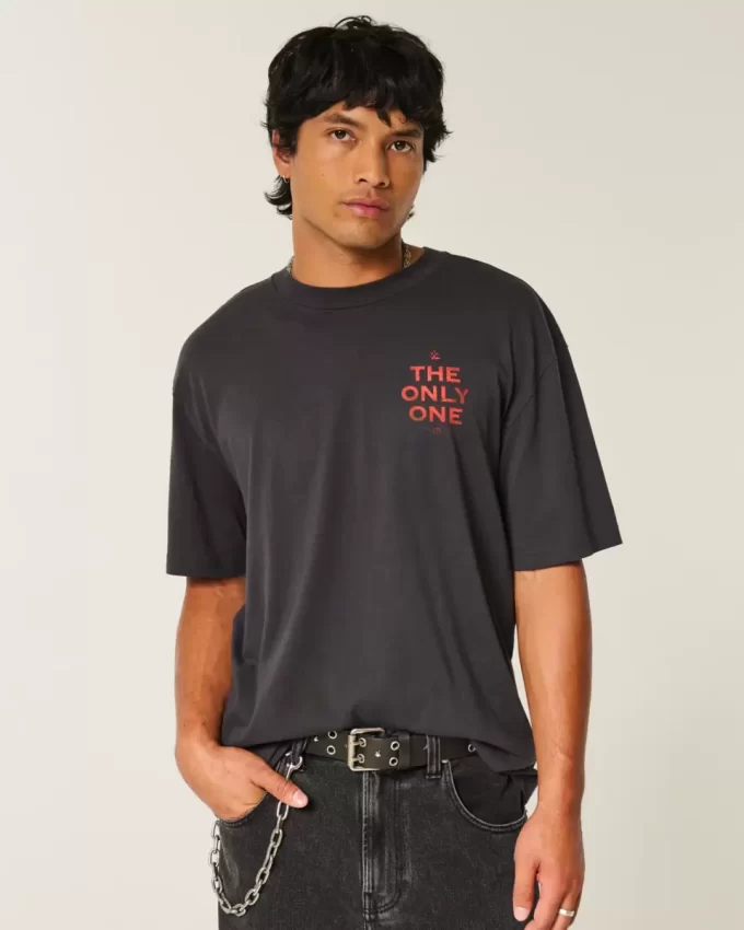 Boxy Roman Reigns The Only One Graphic Tee Boxy Roman Reigns The Only One Graphic Tee