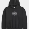 Boxy Skull Graphic Hoodie Boxy Skull Graphic Hoodie