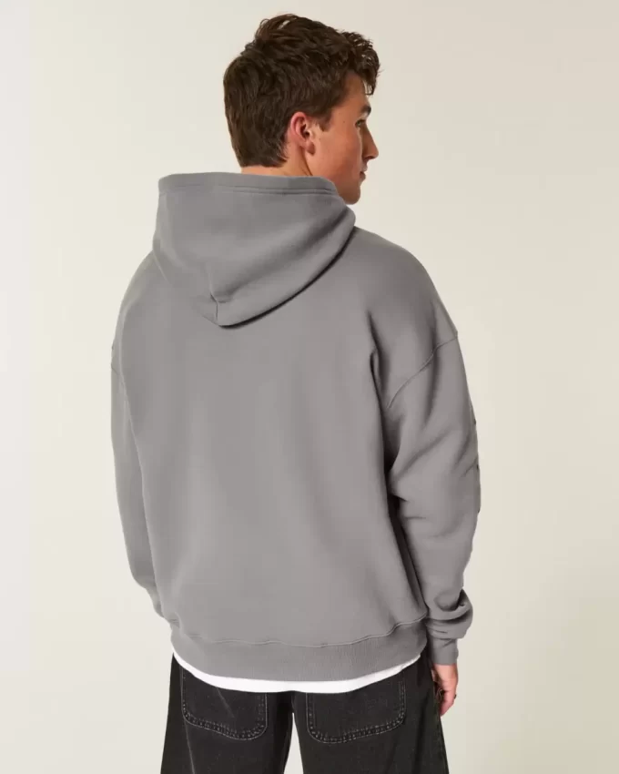Boxy Star Detail Hoodie Boxy Star Detail Hoodie