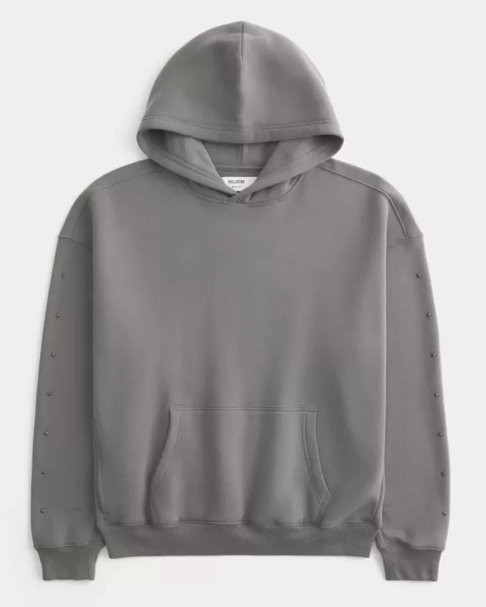 Boxy Star Detail Hoodie Boxy Star Detail Hoodie