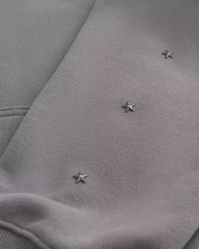 Boxy Star Detail Hoodie Boxy Star Detail Hoodie