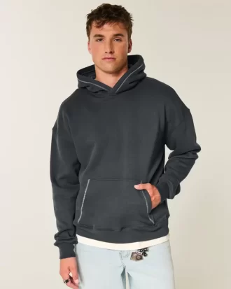 Boxy Stitch Hoodie