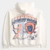 Boxy University of Virginia Cavaliers Graphic Hoodie Boxy University of Virginia Cavaliers Graphic Hoodie