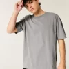 Μπλουζάκι Boxy Washed Heavyweight Crew Μπλουζάκι Boxy Washed Heavyweight Crew