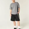 Μπλουζάκι Boxy Washed Heavyweight Crew Μπλουζάκι Boxy Washed Heavyweight Crew