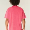 Μπλουζάκι Boxy Washed Heavyweight Crew Μπλουζάκι Boxy Washed Heavyweight Crew
