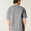 Μπλουζάκι Boxy Washed Heavyweight Crew Μπλουζάκι Boxy Washed Heavyweight Crew
