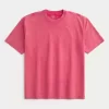 Μπλουζάκι Boxy Washed Heavyweight Crew Μπλουζάκι Boxy Washed Heavyweight Crew