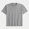 Μπλουζάκι Boxy Washed Heavyweight Crew Μπλουζάκι Boxy Washed Heavyweight Crew
