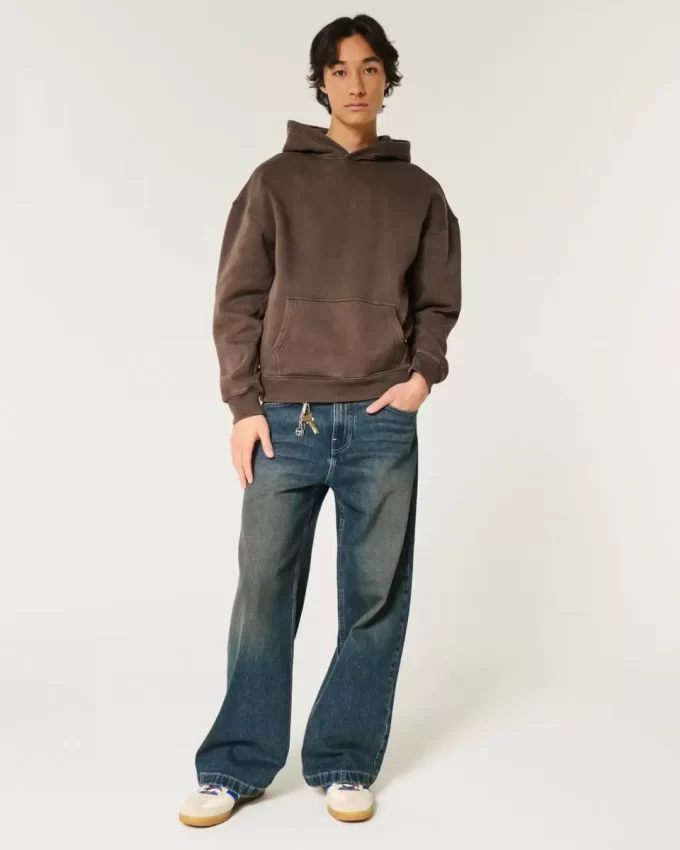 Boxy Washed Hoodie Boxy Washed Hoodie