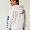 Boxy Zip-Up Φούτερ Hawaii Graphic