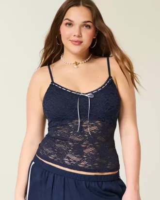 Ολόβερ Δαντέλα Cami