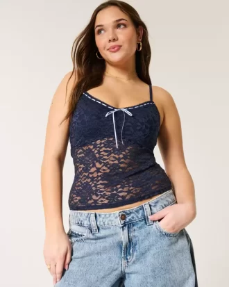 Ολόβερ Δαντέλα Cami