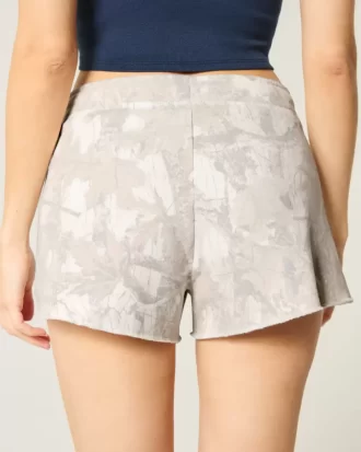 Μίνι φλις σορτς Camo