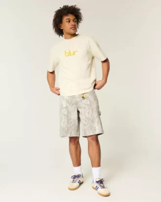 Τζιν σορτς Camo Baggy