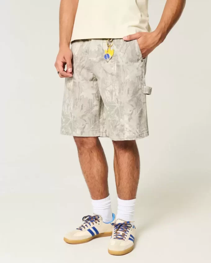 Τζιν σορτς Camo Baggy