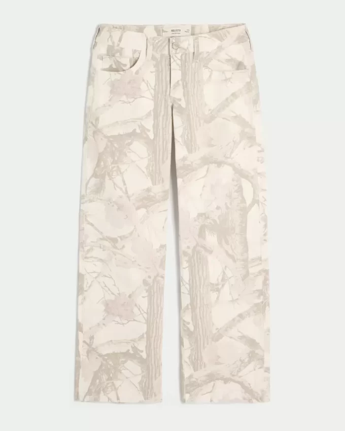Χαμηλό τζιν Camo Baggy Χαμηλό τζιν Camo Baggy