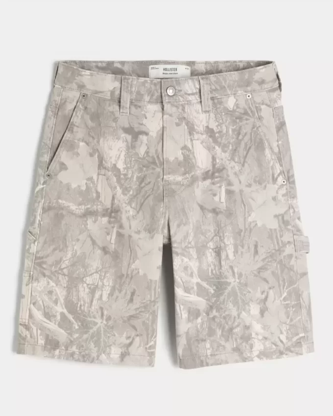 Τζιν σορτς Camo Baggy