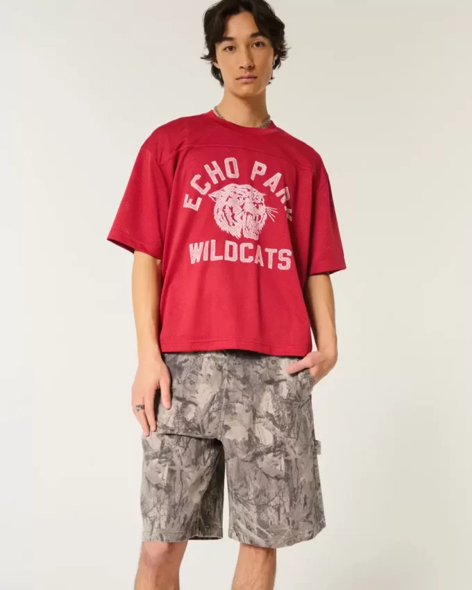 Σορτς ζωγραφικής Camo Baggy Denim Σορτς ζωγραφικής Camo Baggy Denim