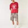 Σορτς ζωγραφικής Camo Baggy Denim Σορτς ζωγραφικής Camo Baggy Denim