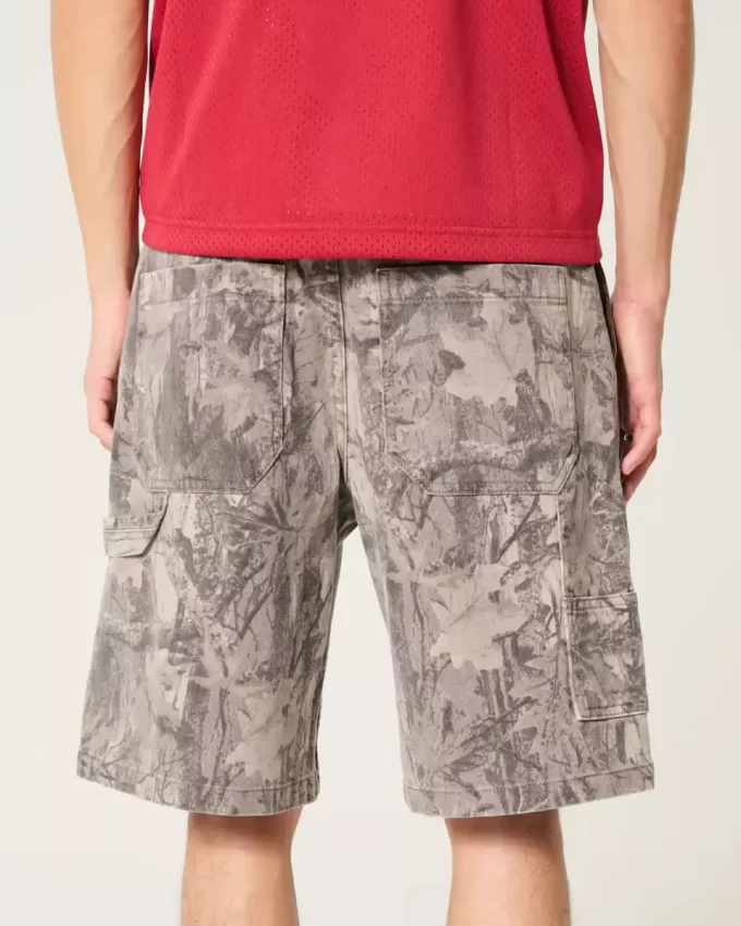 Σορτς ζωγραφικής Camo Baggy Denim Σορτς ζωγραφικής Camo Baggy Denim