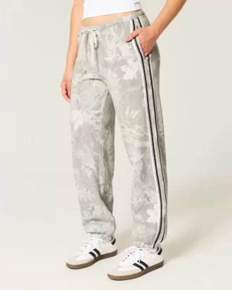 Camo Baggy Fleece Joggers