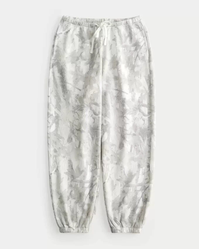 Camo Baggy Fleece Joggers