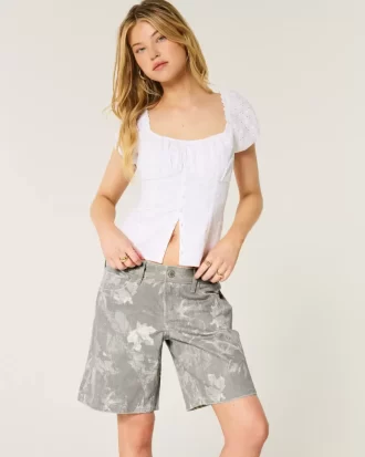Χαμηλό ύψος Camo Baggy Jort