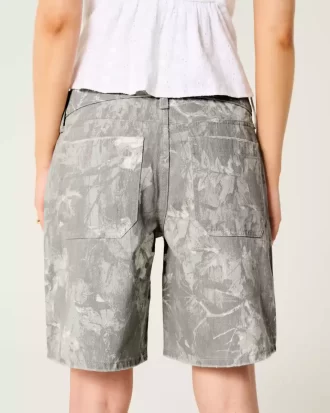 Χαμηλό ύψος Camo Baggy Jort
