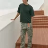 Βαρύ φαρδύ παντελόνι Camo Cargo Βαρύ φαρδύ παντελόνι Camo Cargo