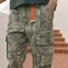 Βαρύ φαρδύ παντελόνι Camo Cargo Βαρύ φαρδύ παντελόνι Camo Cargo