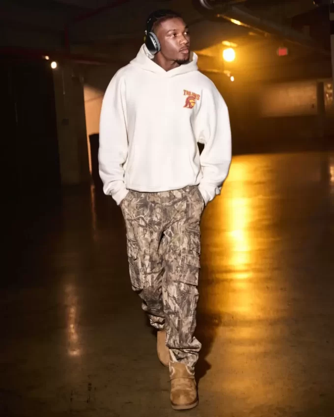 Βαρύ φαρδύ παντελόνι Camo Cargo Βαρύ φαρδύ παντελόνι Camo Cargo