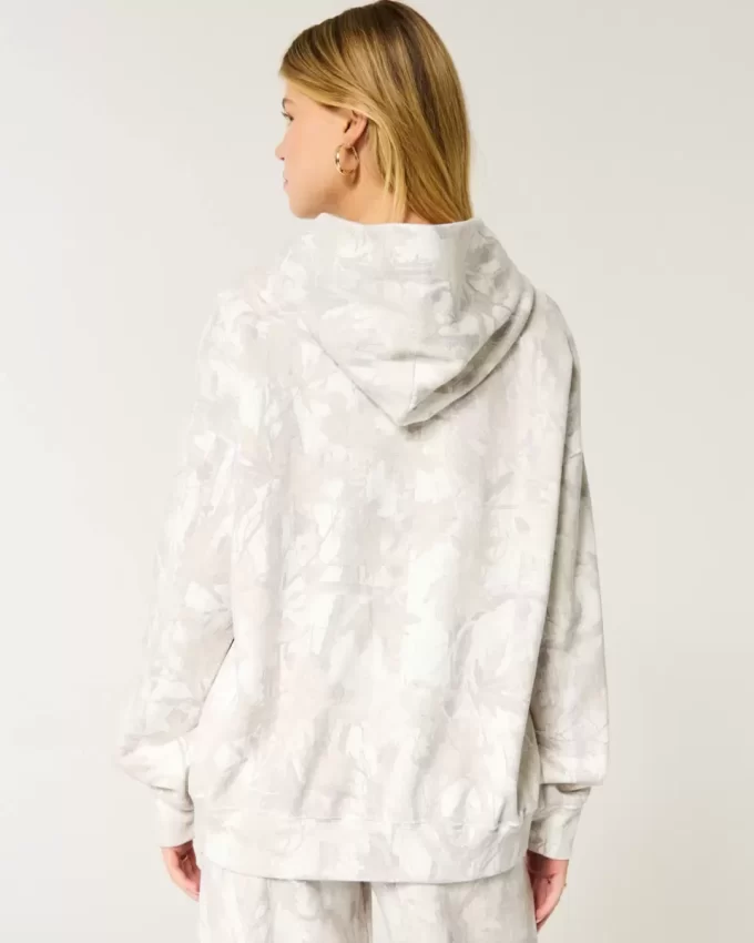 Υπερμεγέθη Camo Hoodie Υπερμεγέθη Camo Hoodie