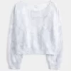 Εύκολη φούτερ Camo Off-the-Shoulder Εύκολη φούτερ Camo Off-the-Shoulder