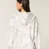 Υπερμεγέθη Camo Zip-Up Hoodie Υπερμεγέθη Camo Zip-Up Hoodie