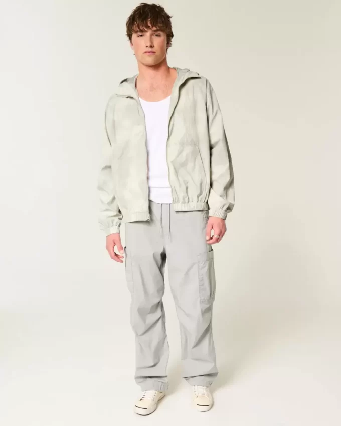 Μπουφάν Camo Zip-Up Windbreaker Μπουφάν Camo Zip-Up Windbreaker