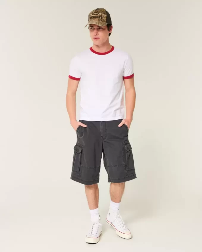 Σορτς Cargo Baggy στο γόνατο Σορτς Cargo Baggy στο γόνατο