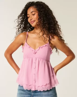 Εύκολο Chiffon Babydoll Top
