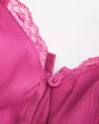 Εύκολο Chiffon Babydoll Top