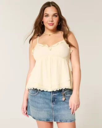 Εύκολο Chiffon Babydoll Top