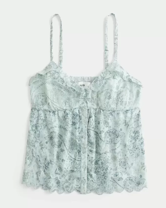 Εύκολο Chiffon Babydoll Top
