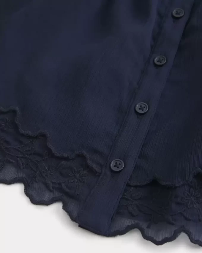 Εύκολο Chiffon Babydoll Top
