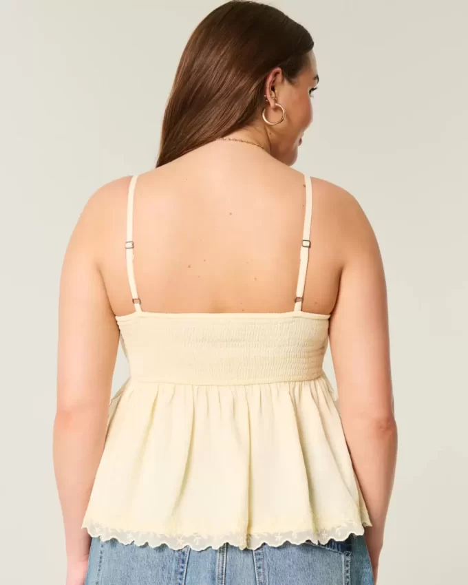 Εύκολο Chiffon Babydoll Top Εύκολο Chiffon Babydoll Top