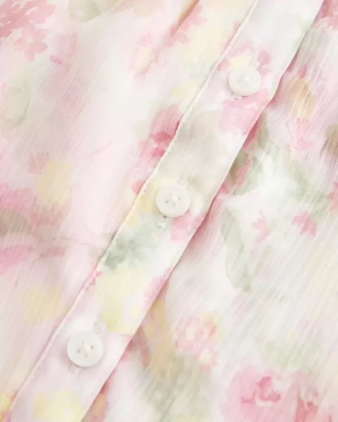 Εύκολο Chiffon Babydoll Top Εύκολο Chiffon Babydoll Top