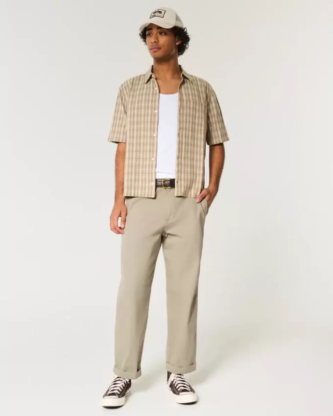 Φαρδύ παντελόνι Chino Φαρδύ παντελόνι Chino