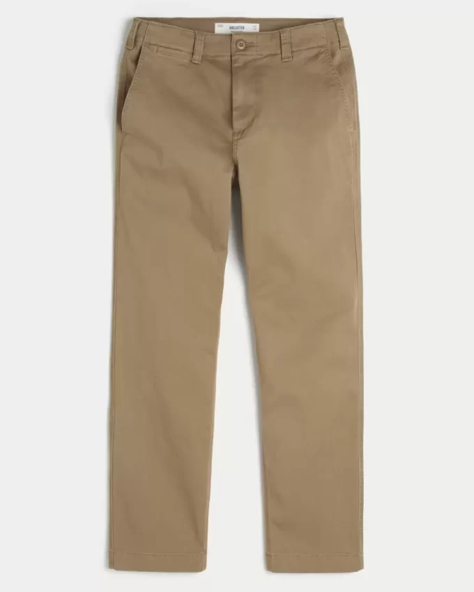 Λεπτό ίσιο παντελόνι Chino Λεπτό ίσιο παντελόνι Chino