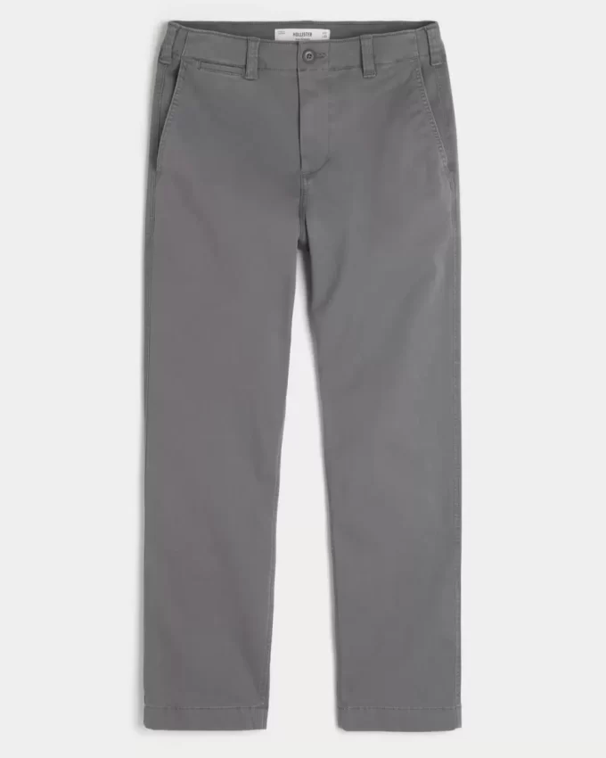 Λεπτό ίσιο παντελόνι Chino Λεπτό ίσιο παντελόνι Chino