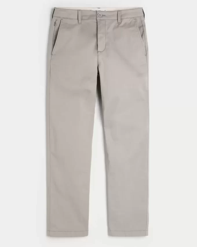 Λεπτό ίσιο παντελόνι Chino Λεπτό ίσιο παντελόνι Chino