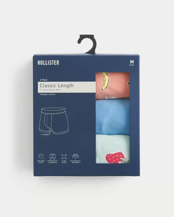 Classic Length Boxer Brief 3-Pack Classic Length Boxer Brief 3-Pack