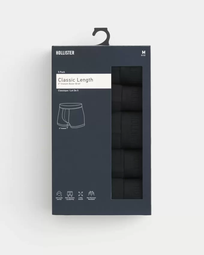 Classic Length Boxer Brief 5-Συσκευασία